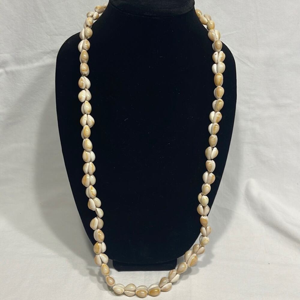Vintage Cowrie Shell Necklace